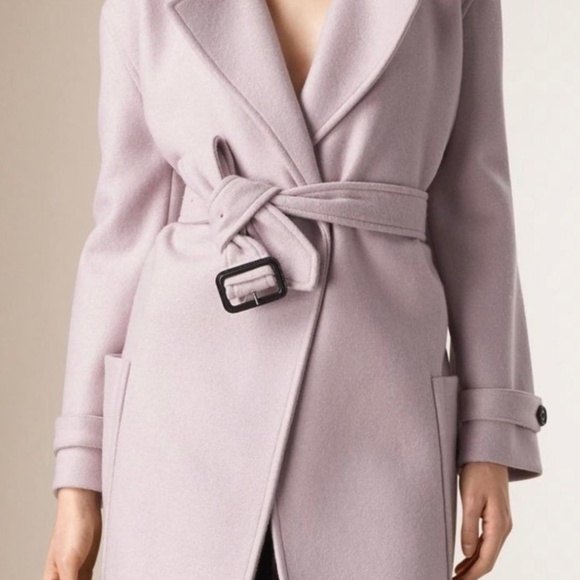 Burberry Wool Wrap Coat - Picture 3 of 14